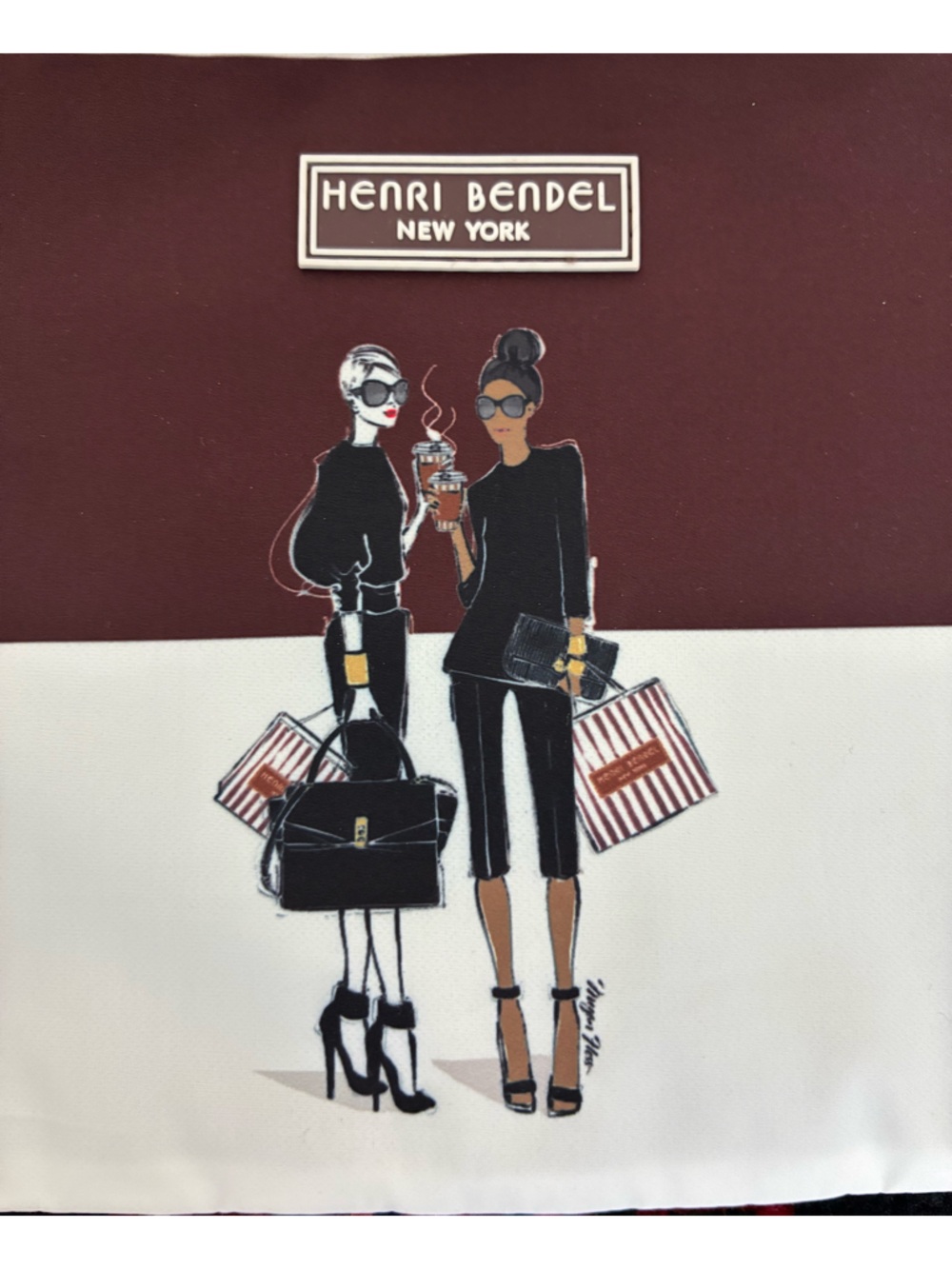 Henri Bendel Makeup Cosmetic Bag